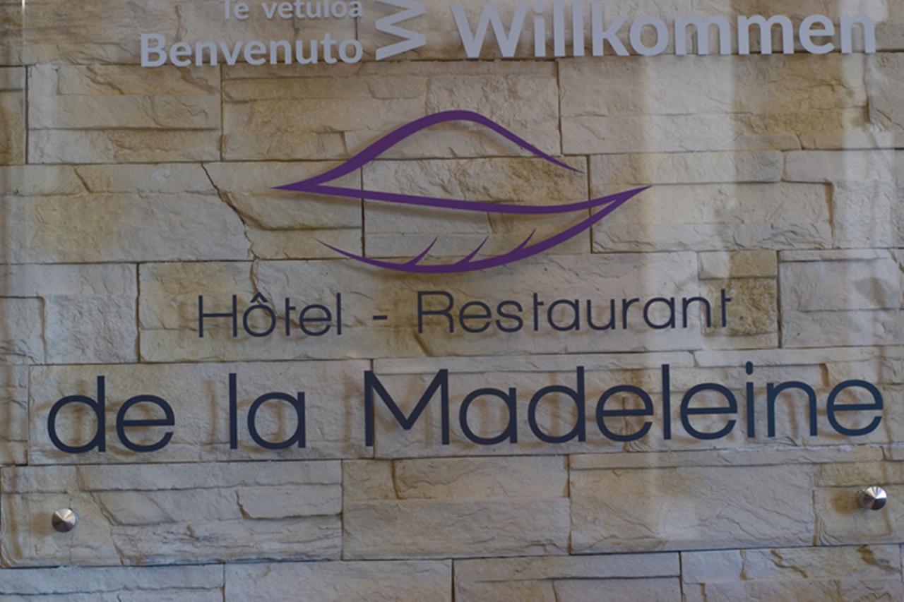 Logis Hotel Restaurant De La Madeleine Commercy Bagian luar foto